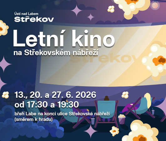 Letní kino na Střekovském nábřeží